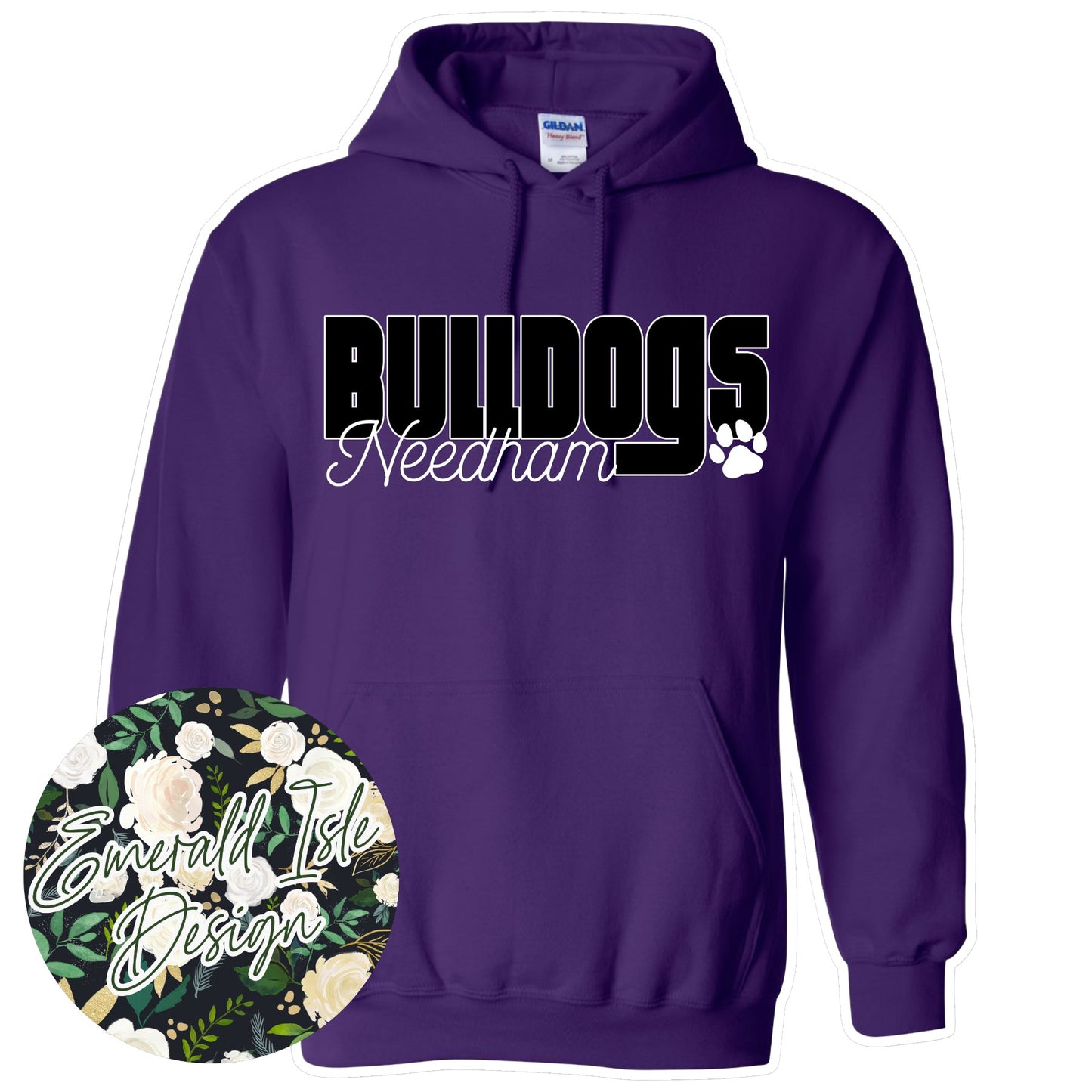 Retro Needham Bulldogs Design
