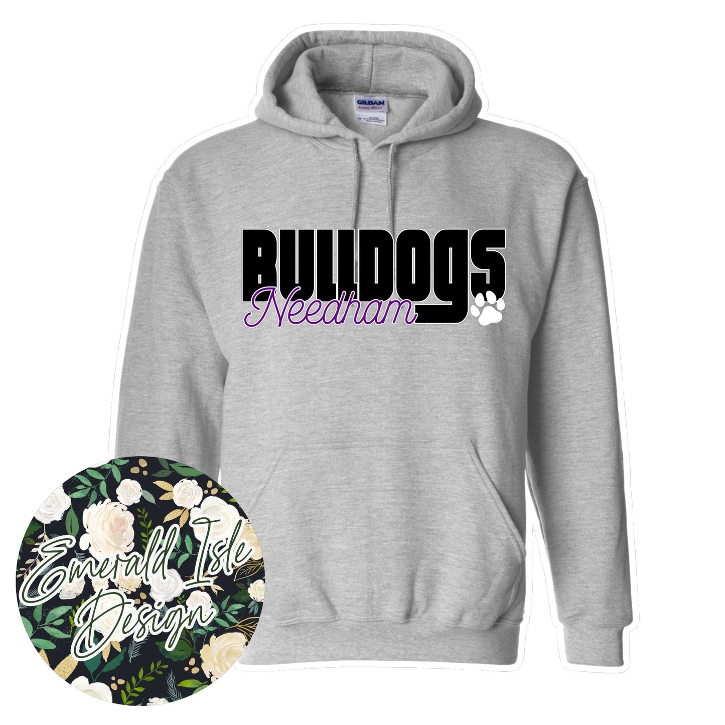 Retro Needham Bulldogs Design