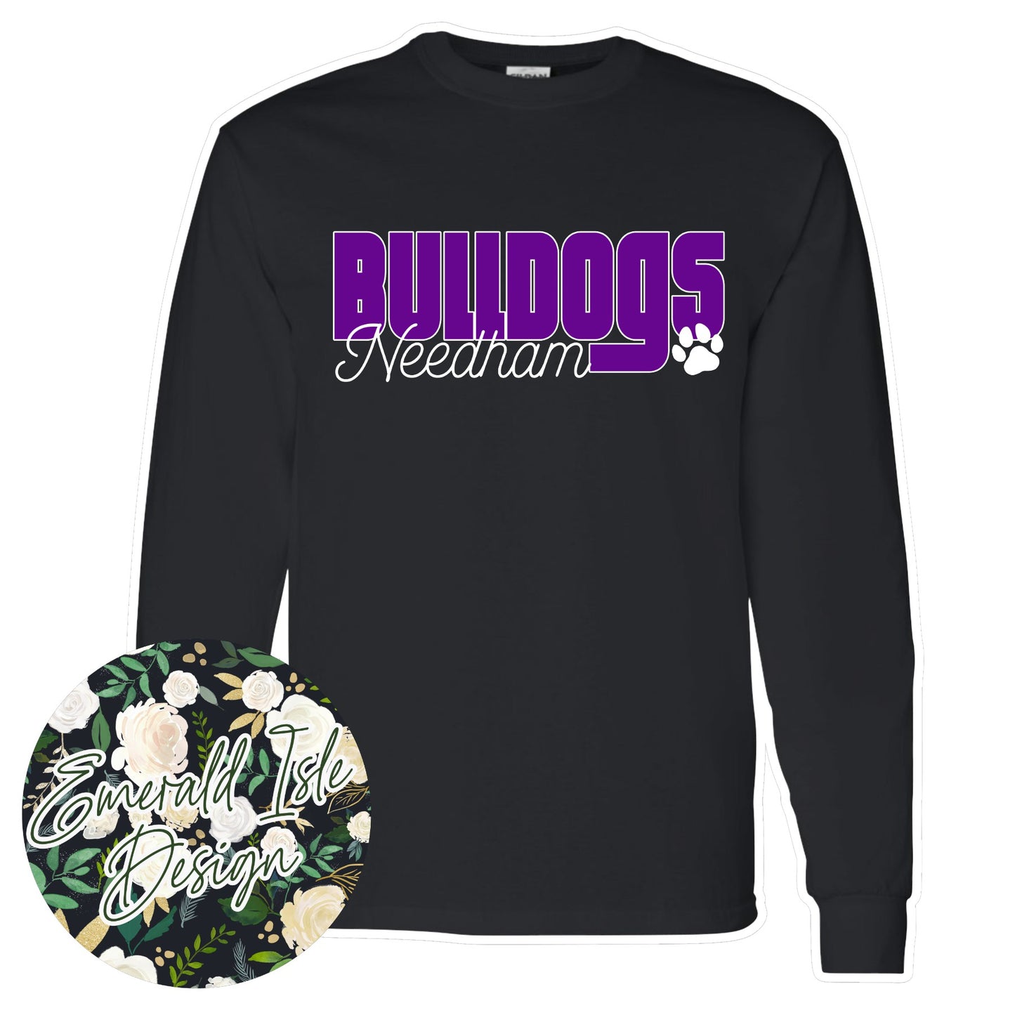 Retro Needham Bulldogs Design