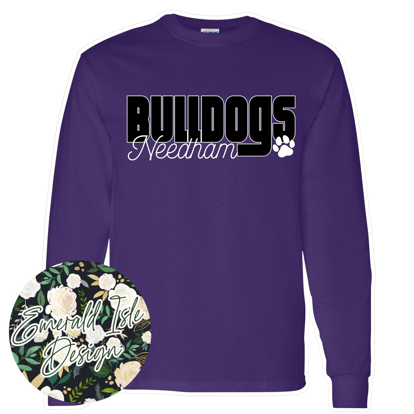 Retro Needham Bulldogs Design