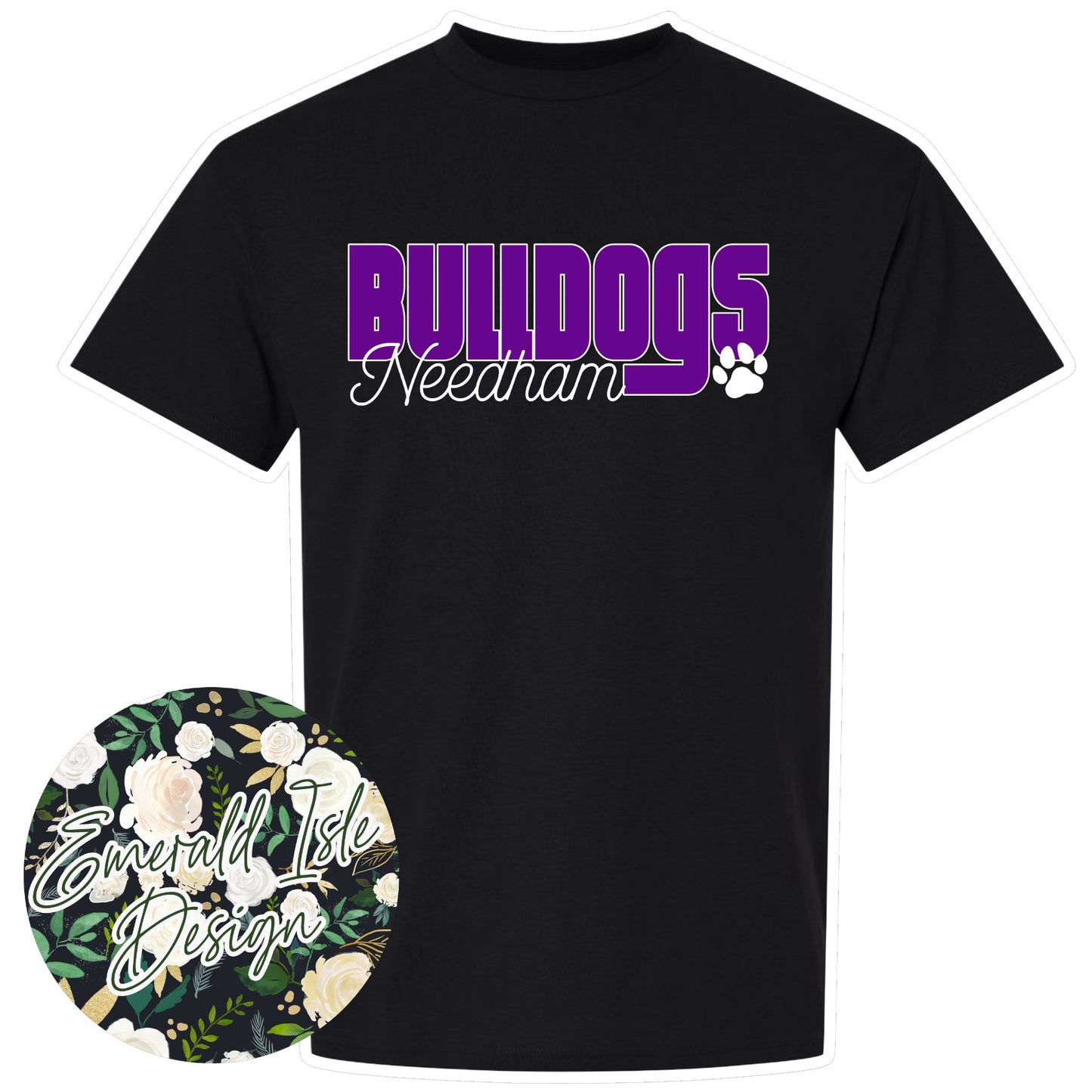 Retro Needham Bulldogs Design
