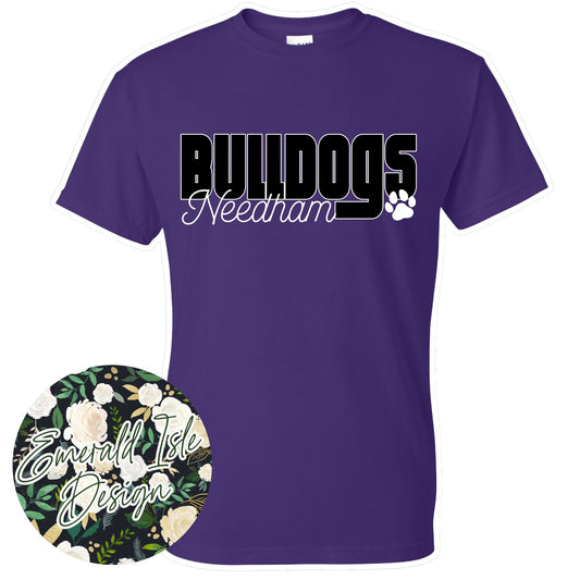 Retro Needham Bulldogs Design