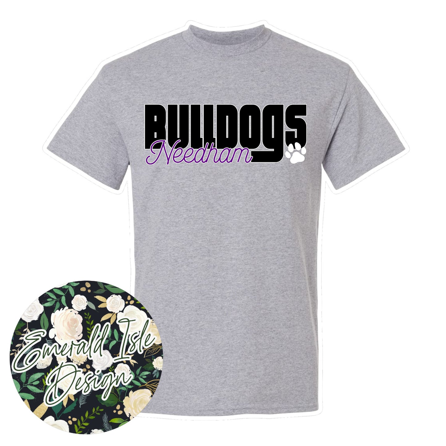 Retro Needham Bulldogs Design