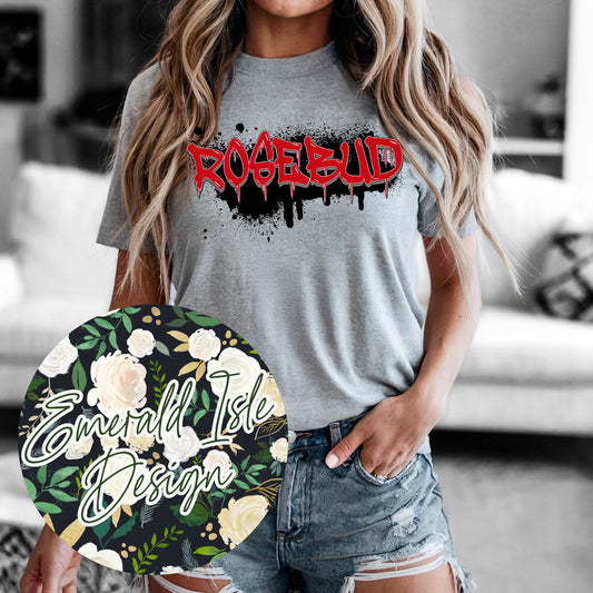 Rosebud Drip Design