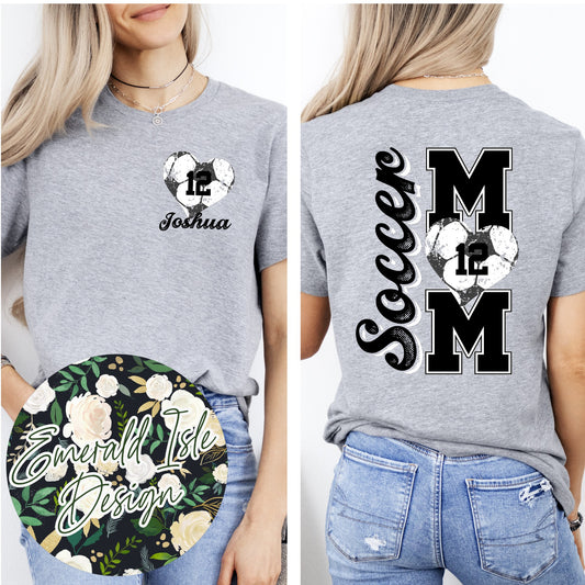Custom Soccer Mom with Name and Number Customization