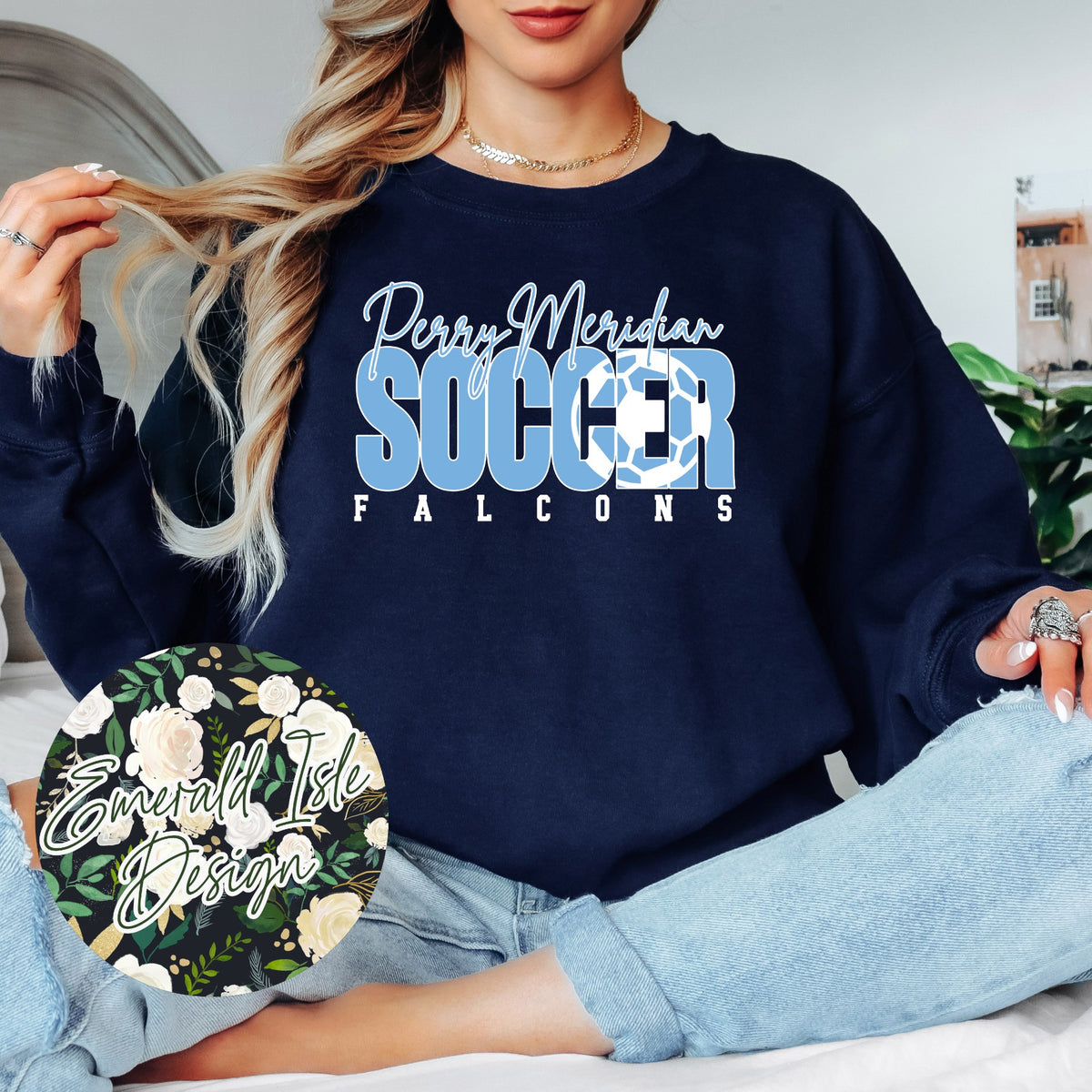 Perry Meridian Soccer Ball Knockout Design