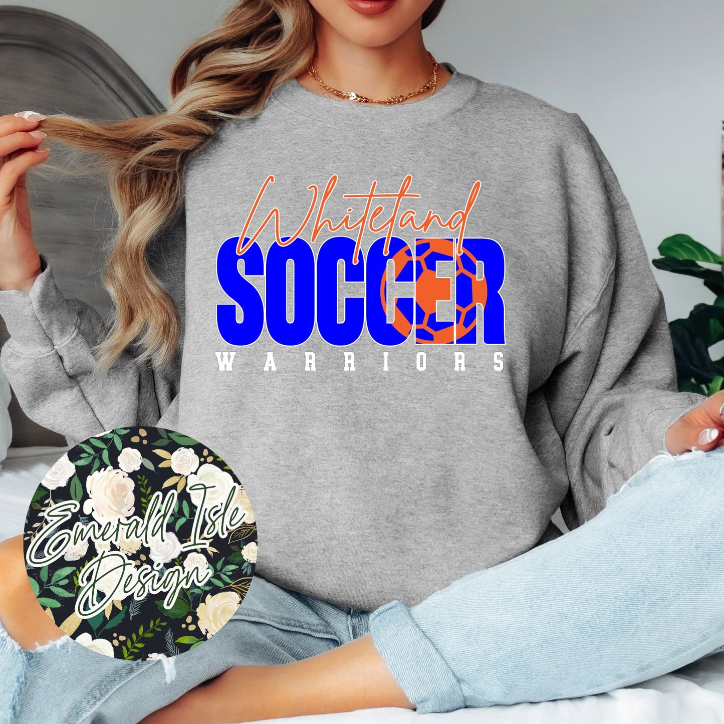 Whiteland Soccer Ball Knockout Design