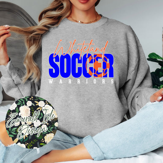 Whiteland Soccer Ball Knockout Design