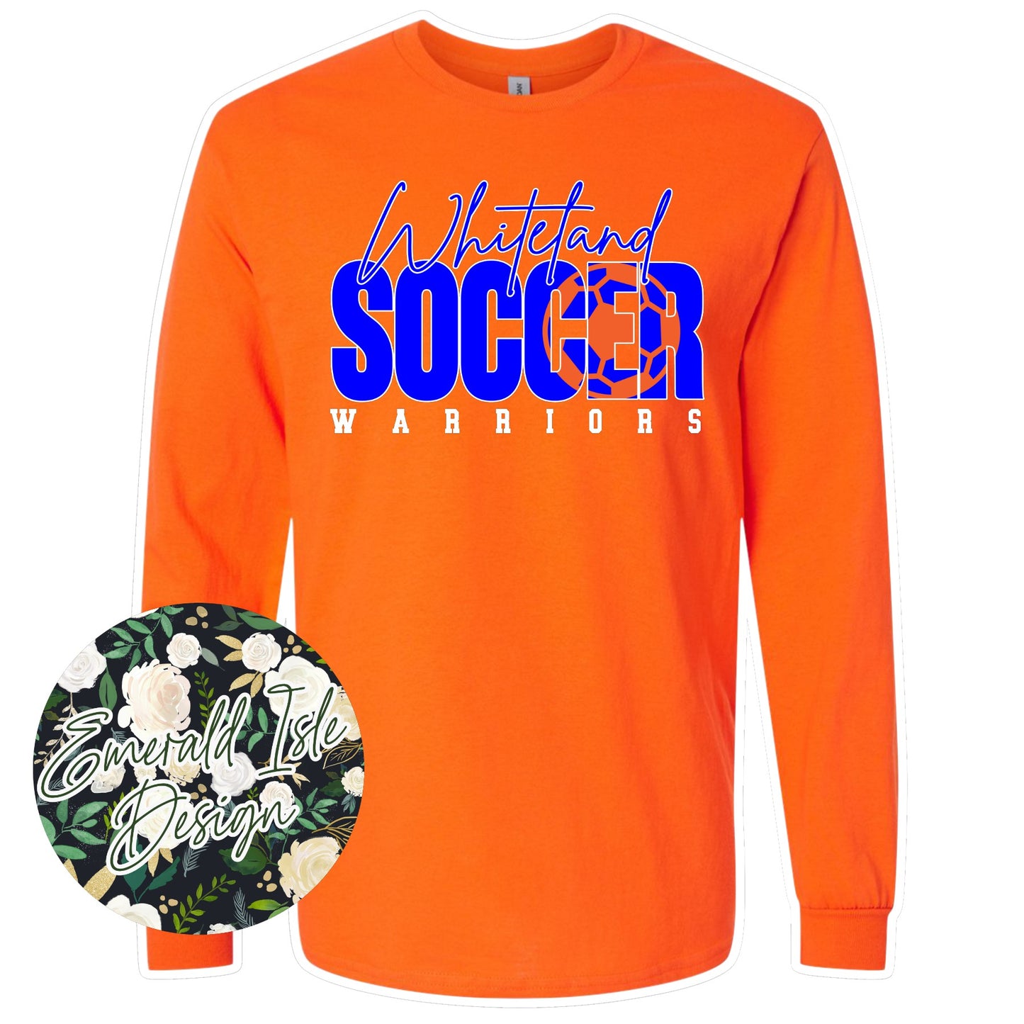 Whiteland Soccer Ball Knockout Design