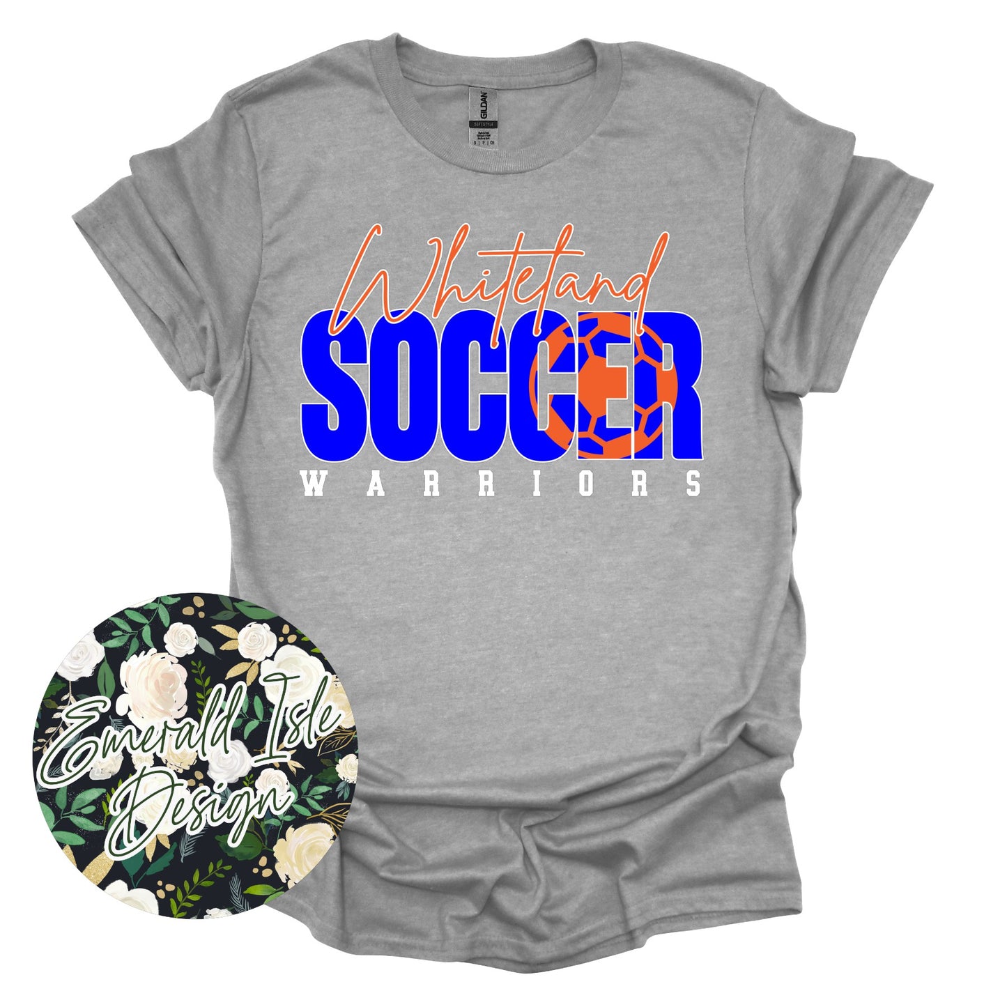 Whiteland Soccer Ball Knockout Design
