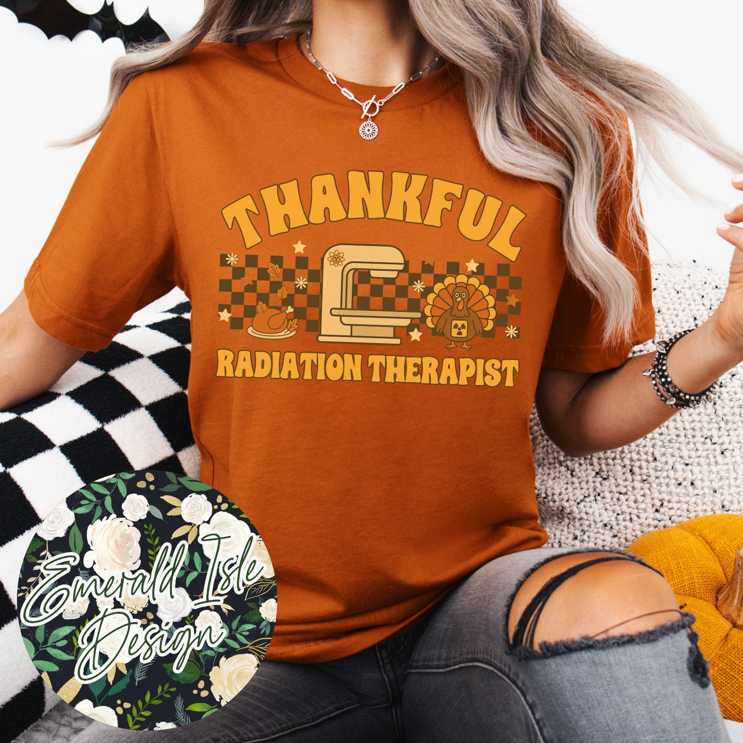 Thankful Radiation Therapist Design
