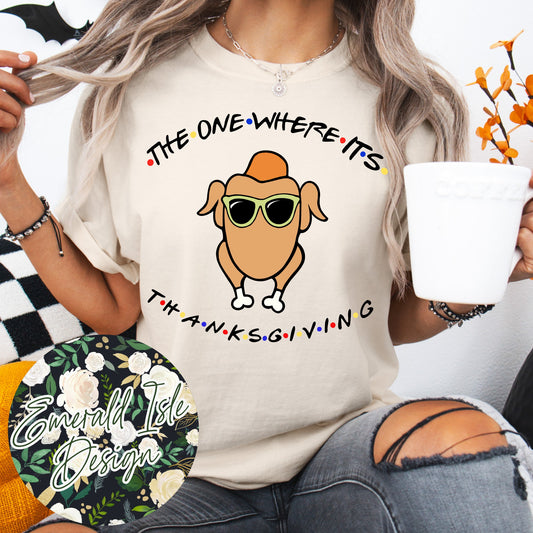 The One Where It's Thanksgiving Design