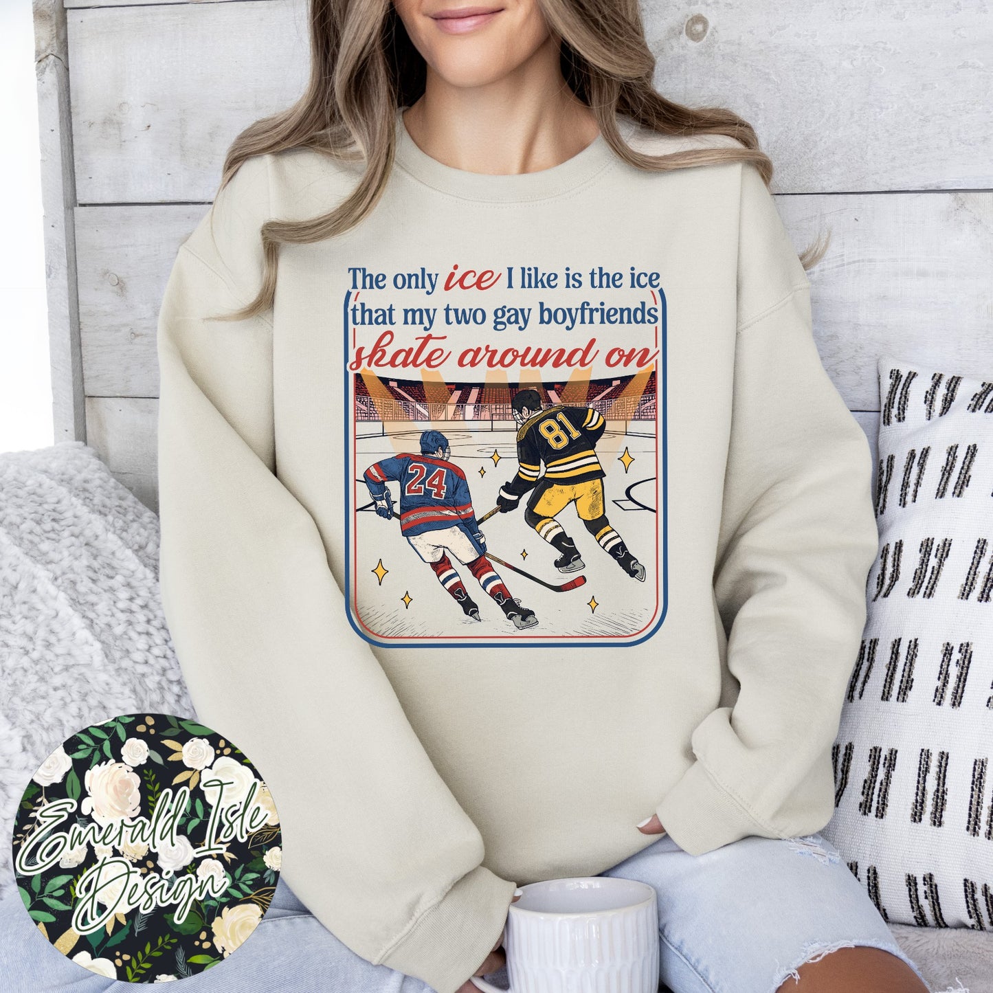 The Only Ice I Like Is the Ice That My Two Gay Boyfriends Skate Around On Design