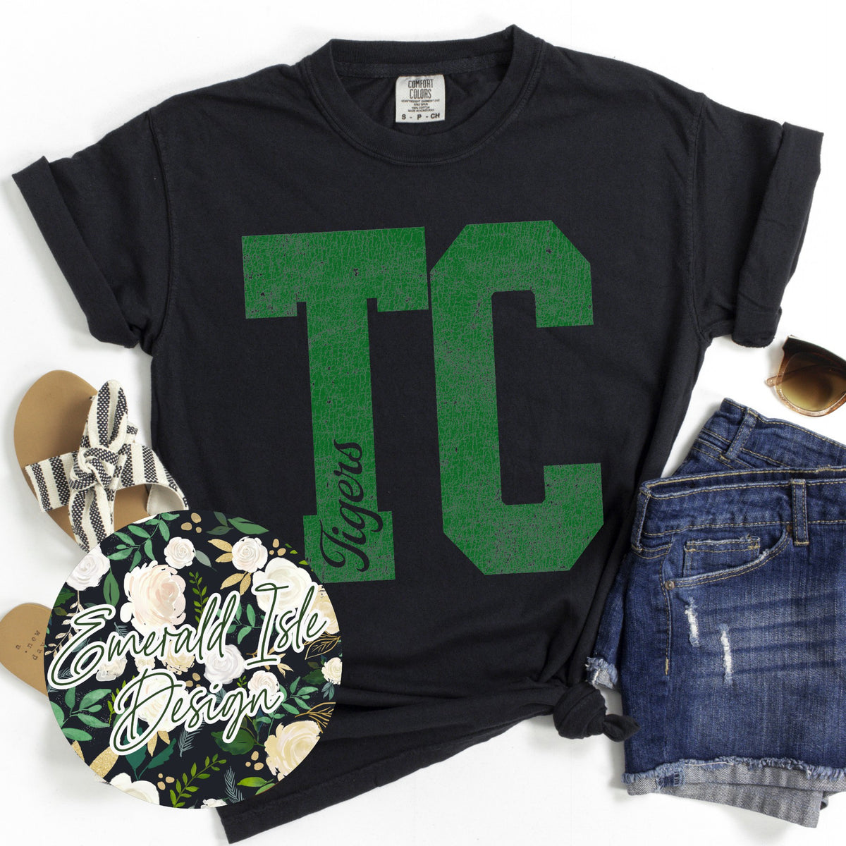 Triton Central Eroded TC on Comfort Colors