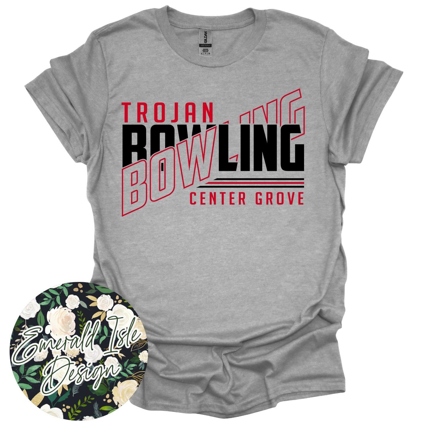 Center Grove Bowling Slant Design