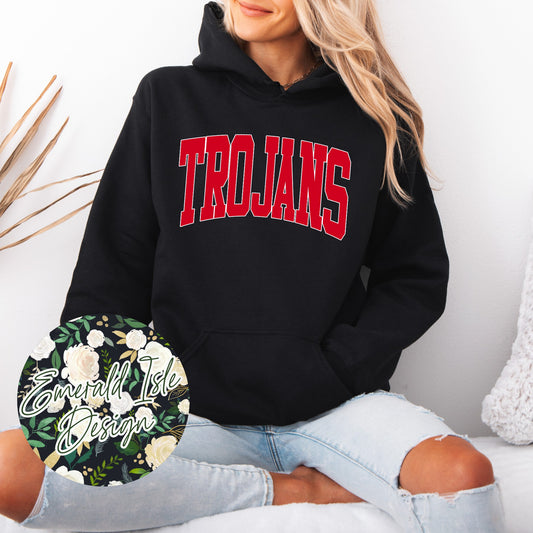 Trojans Stretch Design