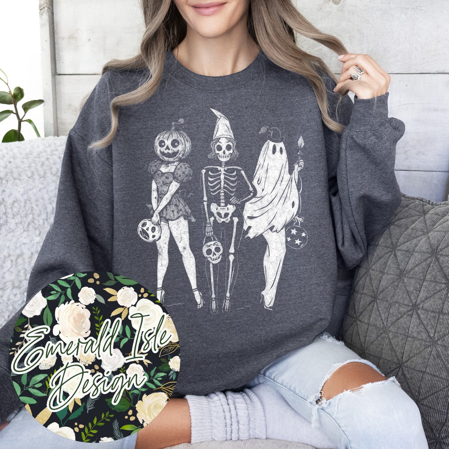 Halloween Pinup Girls Design