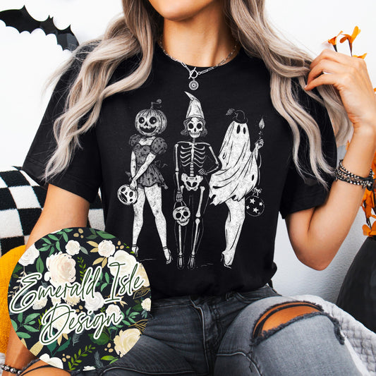 Halloween Pinup Girls Design