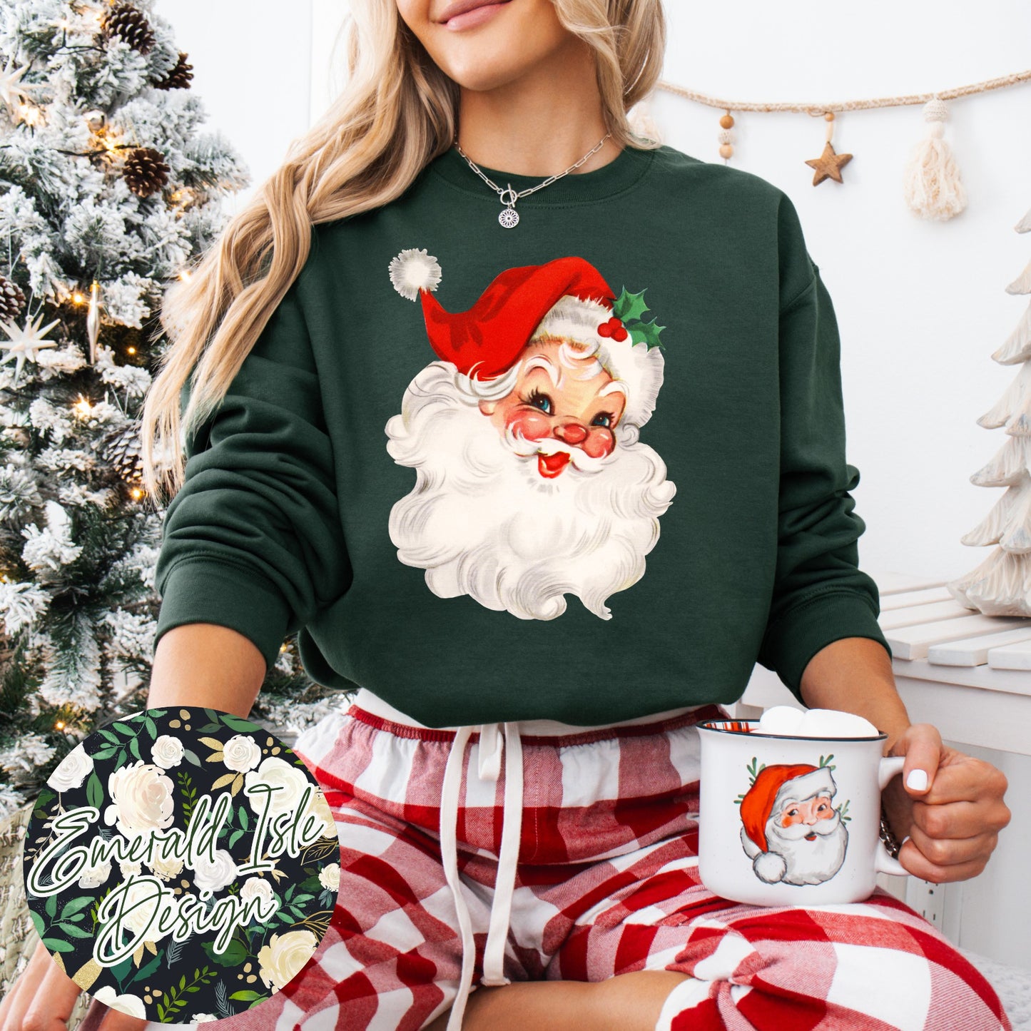 Vintage Santa Design