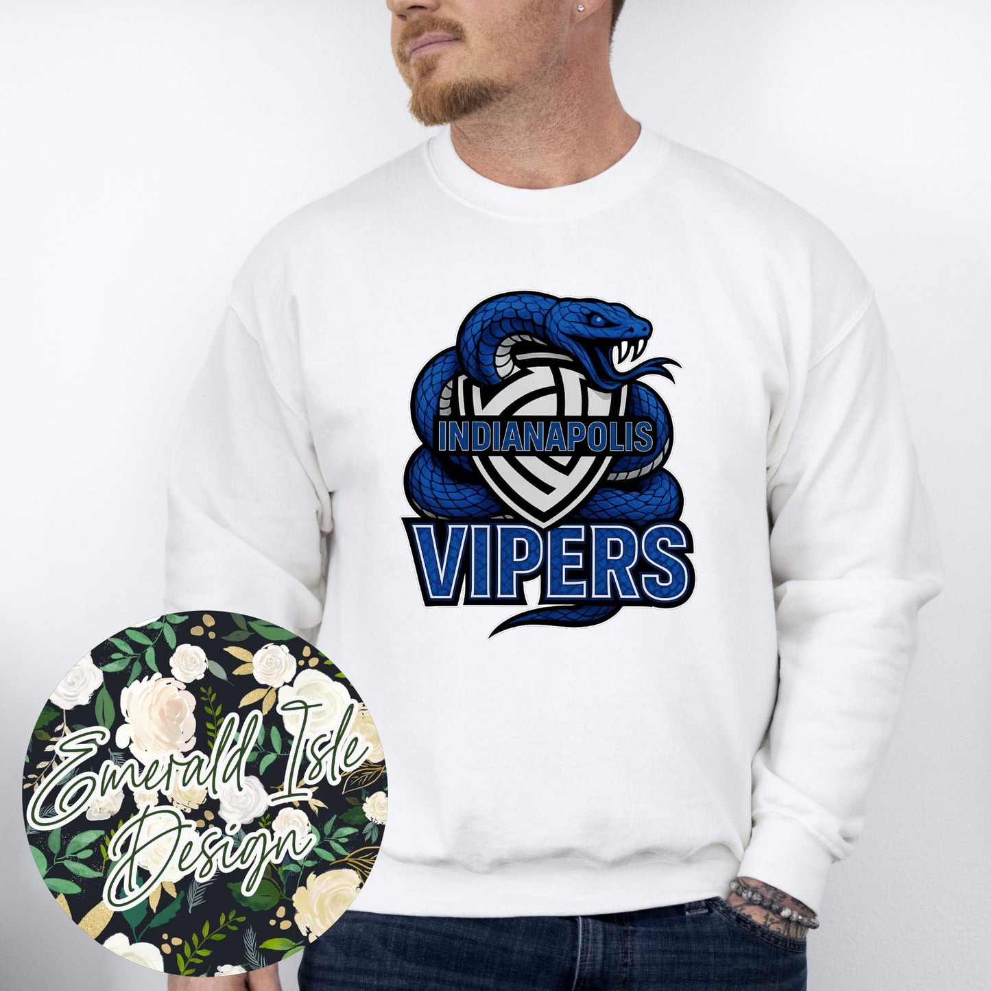 Indianapolis Vipers Logo Design