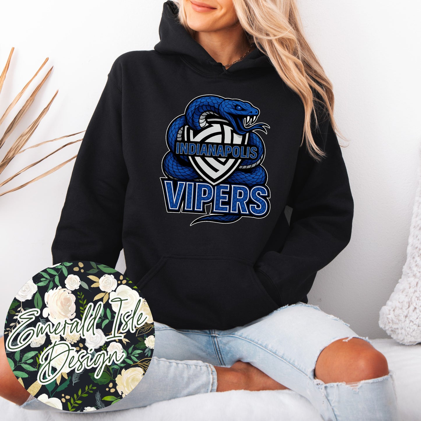 Indianapolis Vipers Logo Design