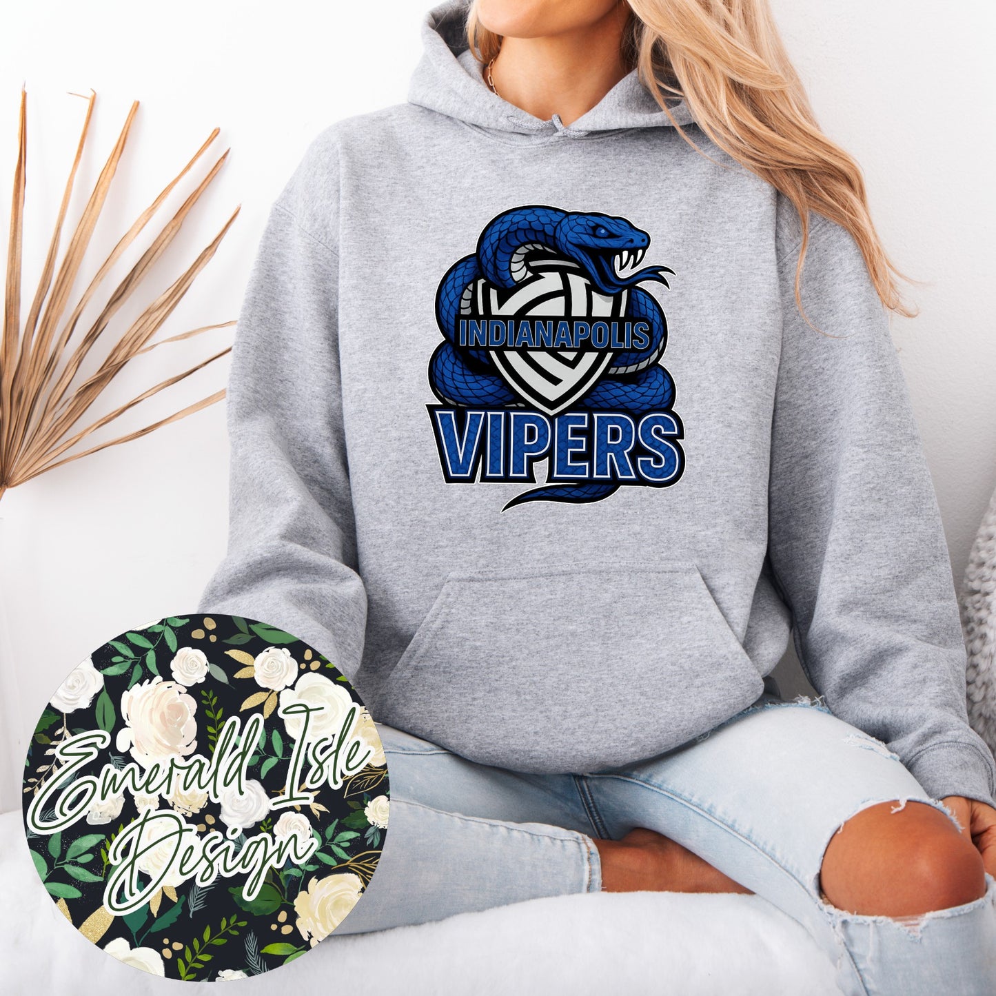 Indianapolis Vipers Logo Design
