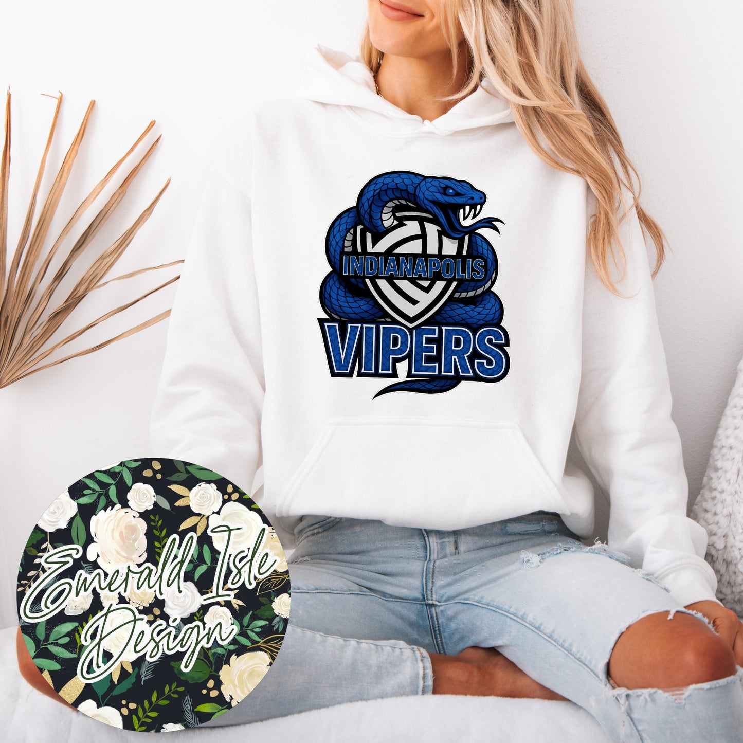 Indianapolis Vipers Logo Design