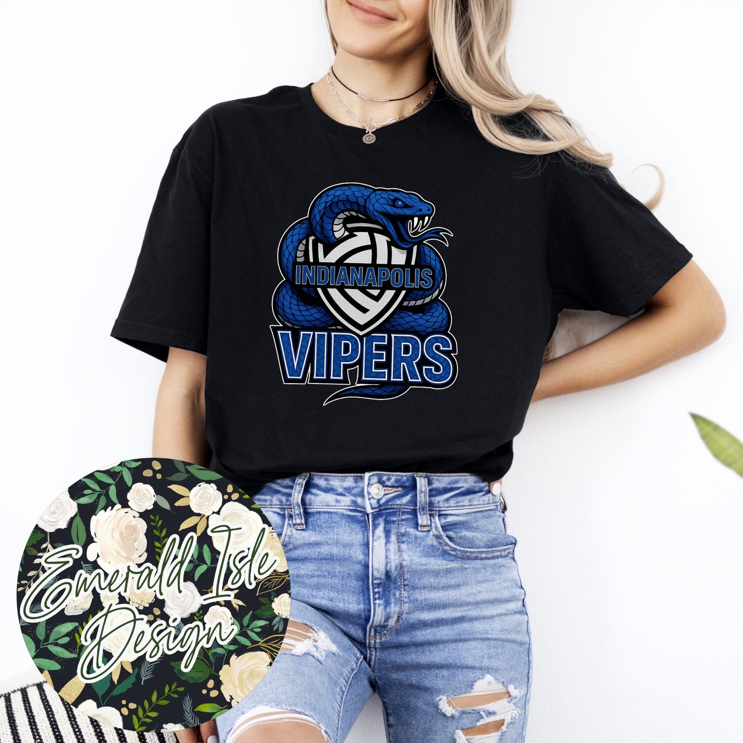 Indianapolis Vipers Logo Design