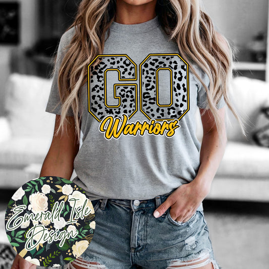 Leopard Go Warren Central Warriors Design