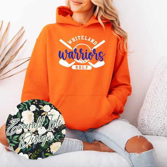 Whiteland Golf Metallic Puff Design