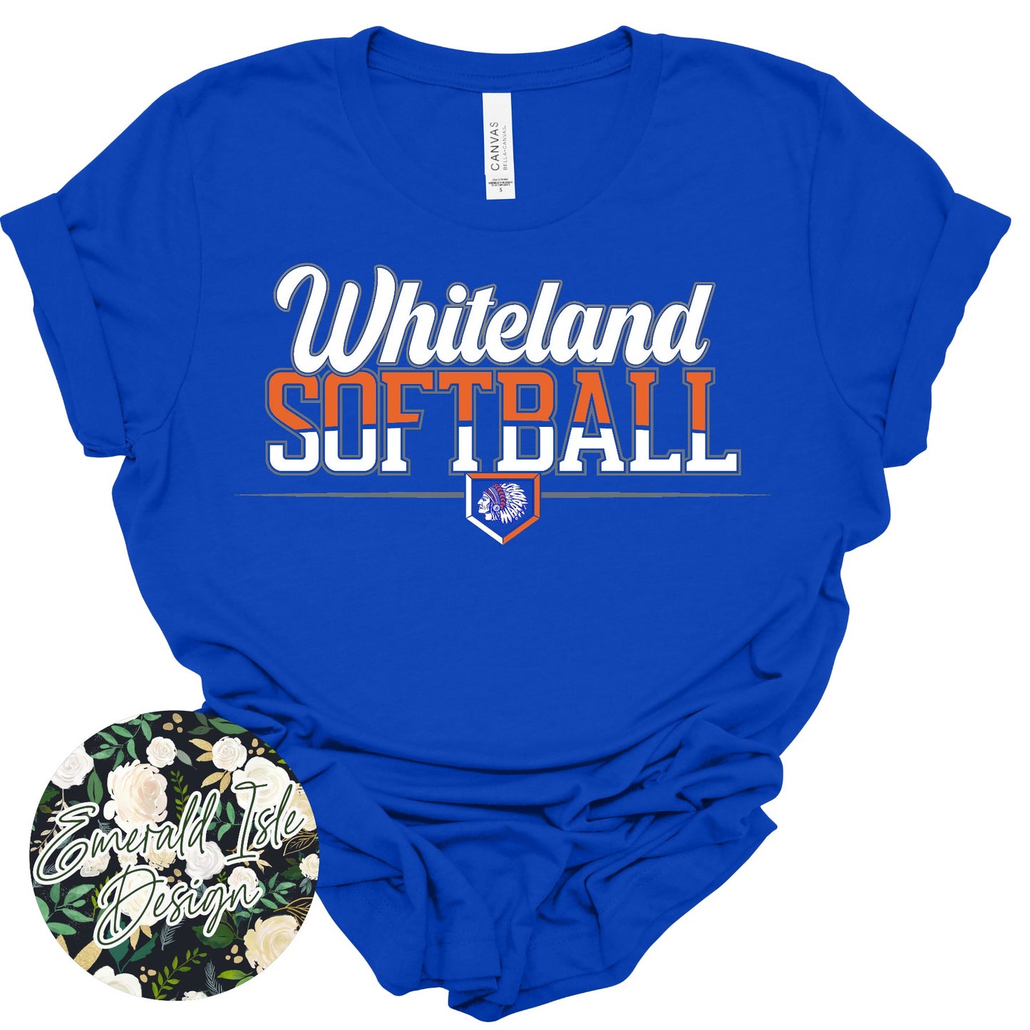 Whiteland Curved Softball Design