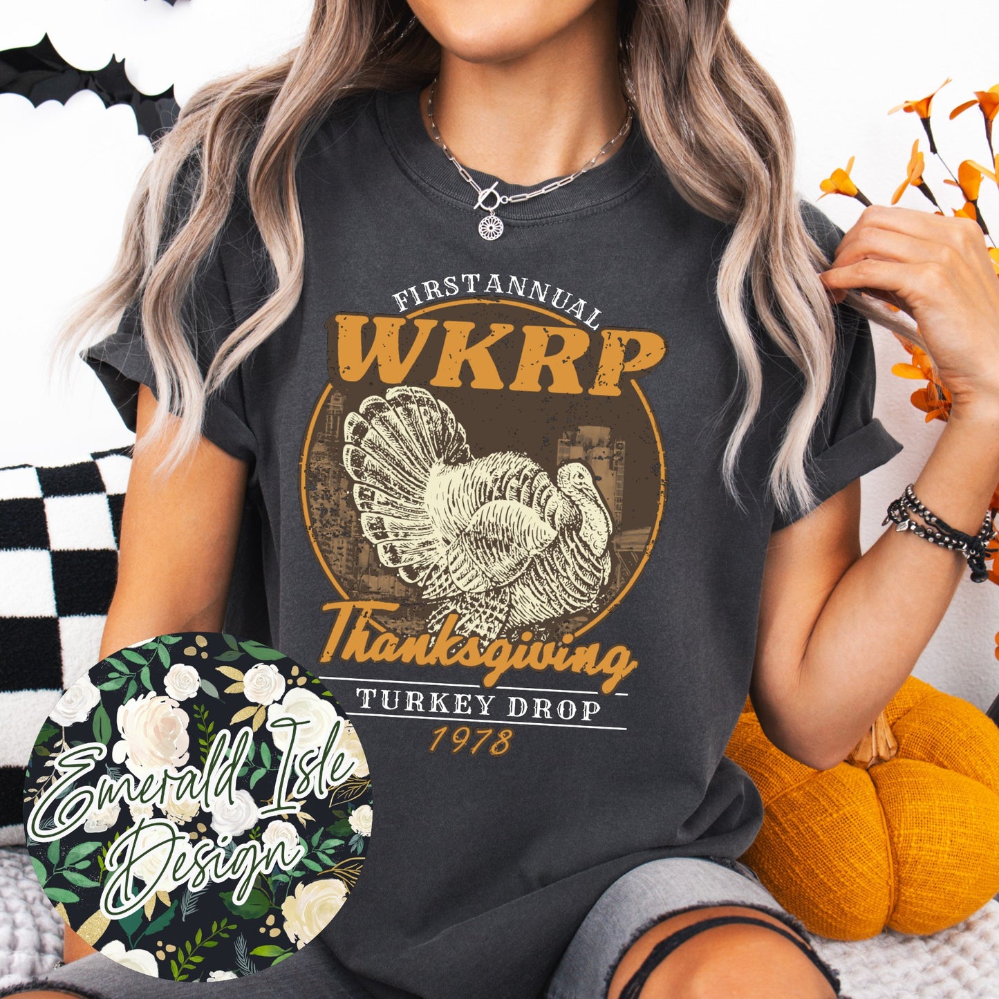 WKRP Thanksgiving Turkey Drop 1978 Design