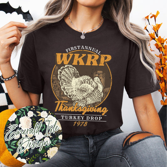 WKRP Thanksgiving Turkey Drop 1978 Design