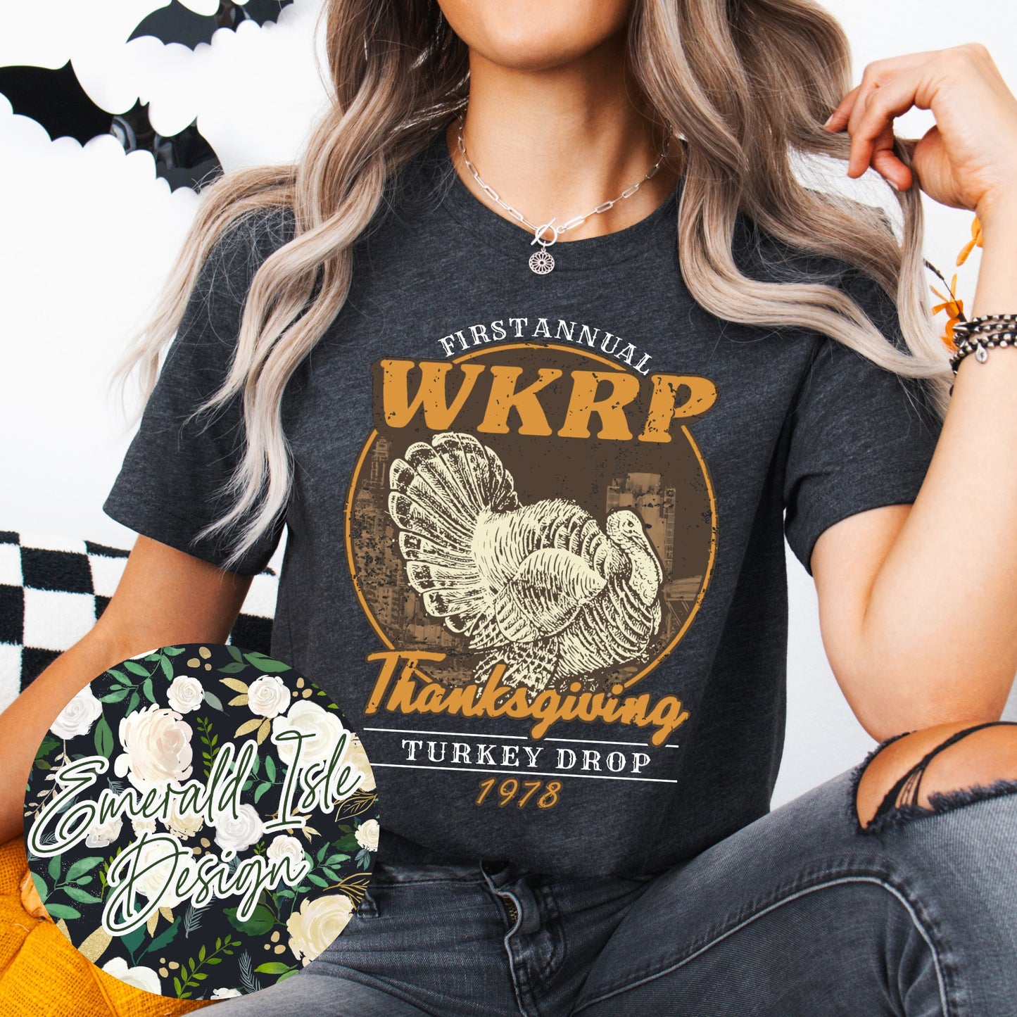 WKRP Thanksgiving Turkey Drop 1978 Design