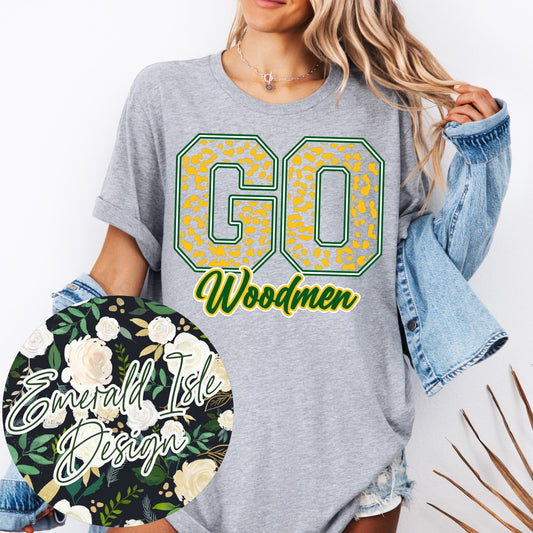 Leopard Go Woodmen Design