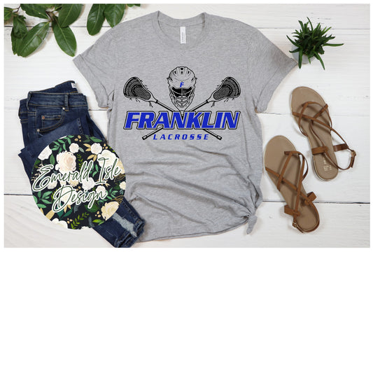 Franklin Lacrosse Helmet & Sticks Design