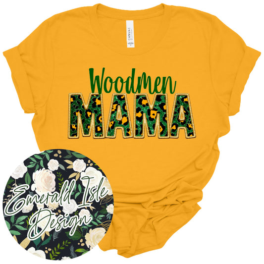 Woodmen Mama Faux Embroidery Design